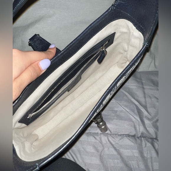 GUCCI JACKIE 1961 LEATHER SHOULDER CROSSBODY BAG - Picture 7 of 10